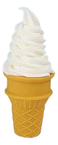 4 Cono De Helado Falso, Juguete De Comida Para Juego De
