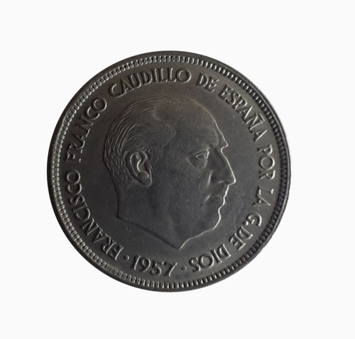 Moneda Española 1957 25 Pesetas