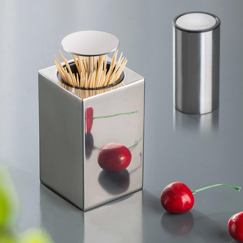 Soporte Para Palillos De Dientes, Dispensador De Cuadrado