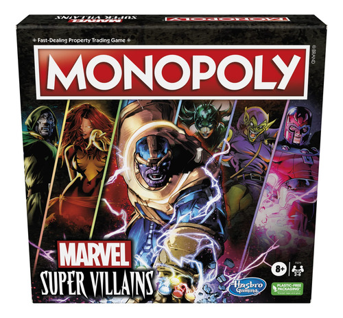 Juego De Mesa Monopoly Marvel Super Villains Edition