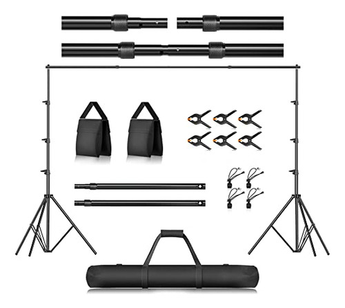 Emart Kit De Soporte De Fondo Mejorado De 8.5 X 10 Pies, Sis