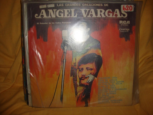 Vinilo Angel Vargas Las Grandes Creaciones De A Vargas T1