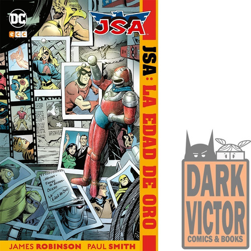 Jsa La Edad De Oro Ecc James Robinson En Español En Stock