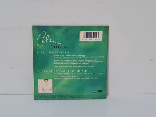 Cd Single Celine Dion - All By Myself (Usado)