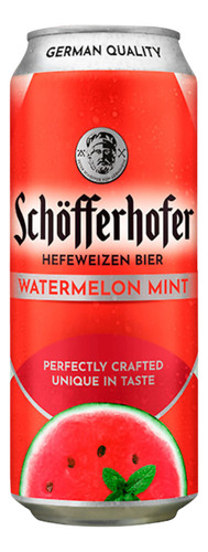 Cerveza Schofferhofer Sandia Menta 500 Ml Lata