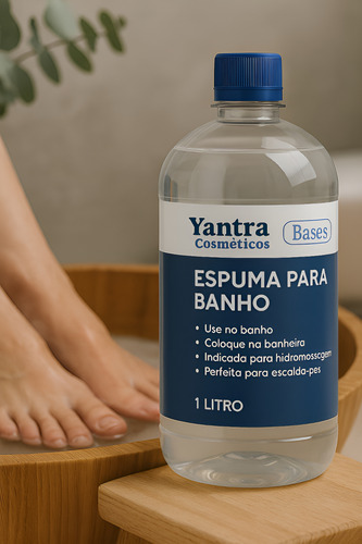 Espuma Liquida Para Banheira Banho Escalda Pés Hidromassagem
