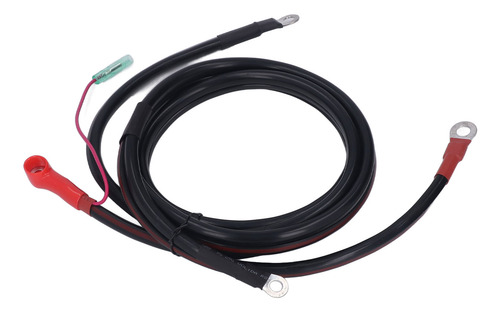 Cable De Batería Marino Negro De 2 M De Repuesto De Cobre Pu