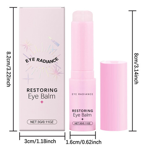 Bálsamo Under Eye Branqueador Stick Under Eye Retinol Caffei