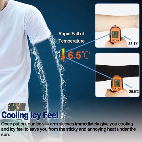 12 Pares Mangas Protectoras Sol Uv Conducir Brazo Y Mano