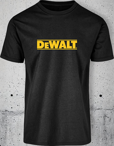 Playera Dewalt Herramienta Logotipo Tools Handyman