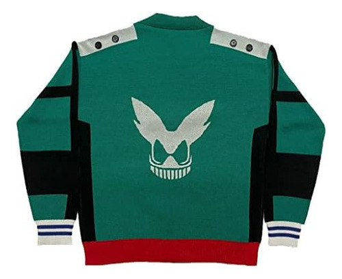 2024 Mha Izuku Midoriya Suéter Midoriya Izuku Deku Cosplay