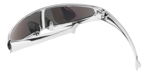 Gafas De Sol Futuristas Lentes Gafas Uv400 Para Amarillo
