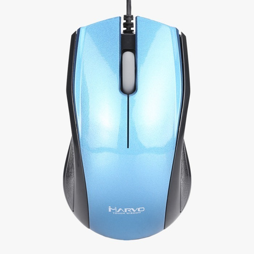 Imagen 2 de 4 de Mouse Con Cable Marvo M001 1200 Dpi