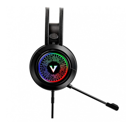 Imagen 3 de 8 de Auricular Gamer Headset Venom Combat Pc Daewoo Luz Rgb