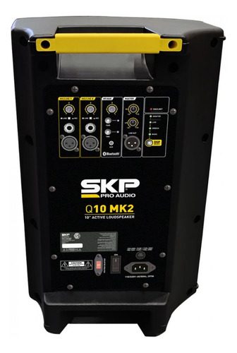 Caixa De Som Ativa Premium 650w Rms Q10 Mk2 Skp 127/220V