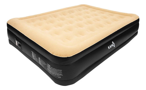 Colchón Inflable Eléctrico de 2 Plazas Kano Tricahue Queen Cama Autoinflable