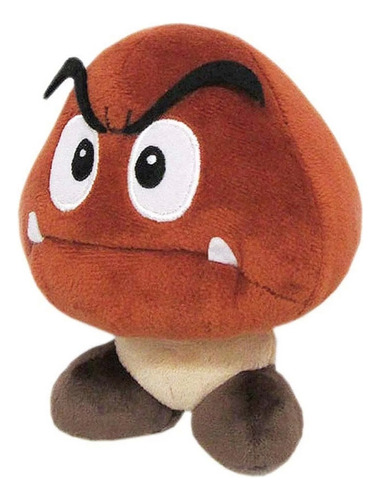 Little Buddy Toylit1012 Toy Super Mario Plush Goomba 6 (