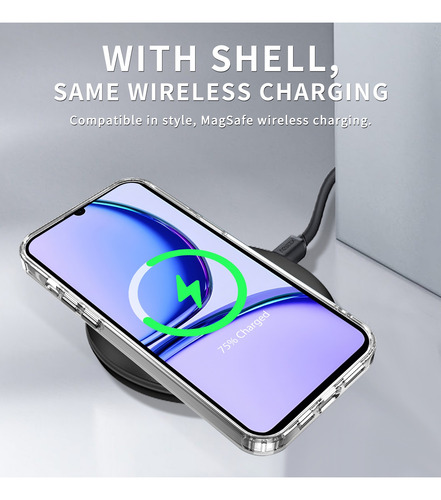 Funda Para Oppo Reno 13 Case Uso Rudo Crystal Claro Para Oppo Reno 13