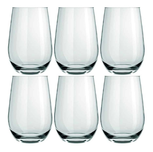 Imagen 1 de 5 de Vaso Refresco Nadir 460 Ml Dubai X6 Unid.