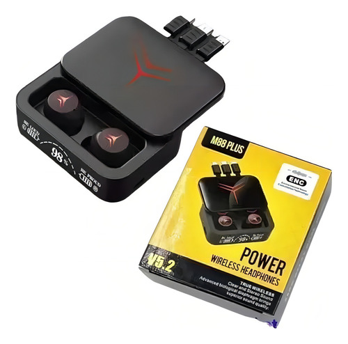 Audífonos Inalámbricos Bluetooth M88 Plus Con Control Touch
