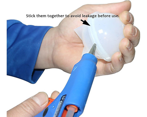 Molde Silicone Esfera Redonda Para Resina Fabricação Joias