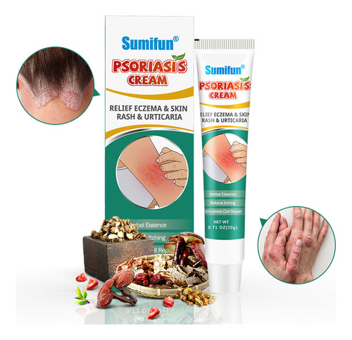 Pomada Para Picor De Musgo, Psoriasis, Dermatitis, Eccema C,