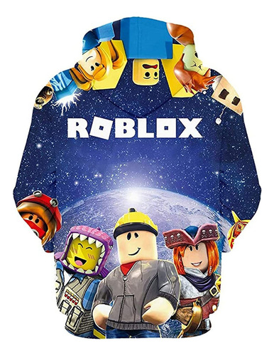 M Niños Roblox Sudadera Con Capucha Impresión 3d Dibujos