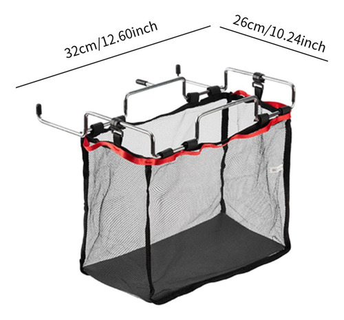 Soporte De Malla Para Bolsas De Basura Para Mesa De Camping,