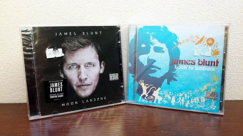 James Blunt - Moon Landing + Back To Bedlam * Lote 2 Cd Arg.