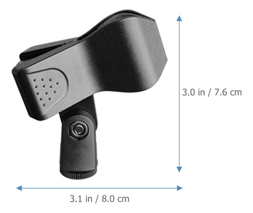 Micrófonos, Clip De Micrófono Ajustable, 8 Piezas