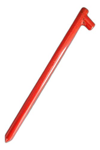 Estaca De Cabeza Forjada, 12 L, Naranja