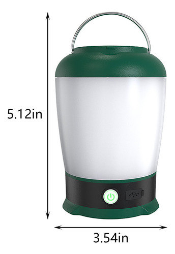 Luces Led Para Acampar Al Aire Libre Con Luz Nocturna, Puert