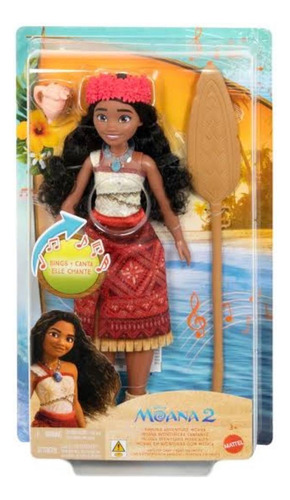 Disney Princesas Moana 2 Muñeca Cantante Mattel