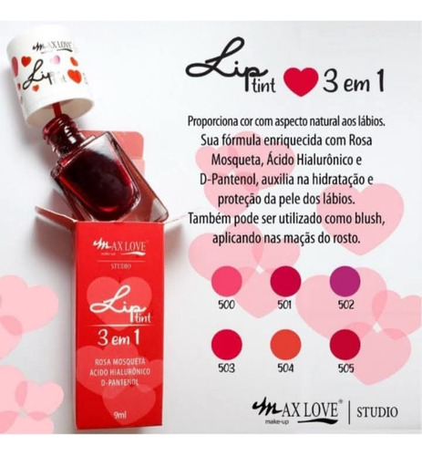 Labial Lip Titn 3 En 1 Max Lovehidratante C/ Rosa Mosqueta