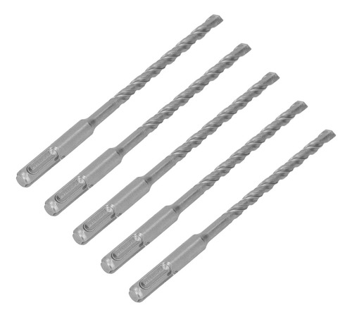 Brocas De 7 Mm, 5 Peças De Broca De Martelo, 160 Mm De Compr