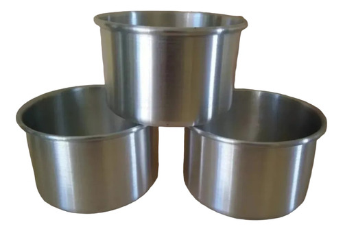 Set 3 Moldes Pan De Pascua Medio Kilo Aluminio Desmontable