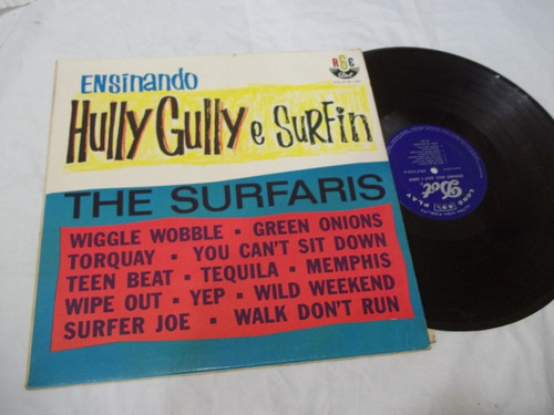 Lp Vinil - The Surfaris - Ensinando Hully Gully E Surfin 