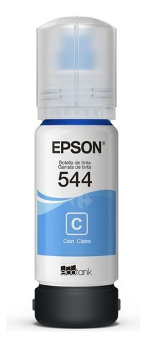 Botella De Tinta Epson 544 Color Cyan