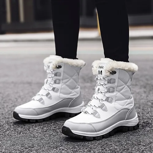 Botas Impermeables Para La Nieve En Invierno Para Mujer Cuotas