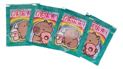 Pack 10 Sobres Figuritas Aventuras De Capibara Cromy Club