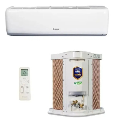 Ar Cond Inve Gree G-top Auto 9000 Btus Qu/fr 220v R32 Wif