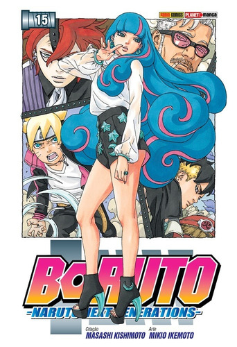 Boruto: Naruto Next Generations Vol. 15, de Kishimoto, Masashi. Editora Panini Brasil LTDA, capa mole em português, 2022