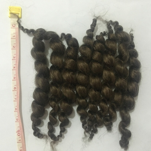 Suministros De Muñecas Reborn 8 Rayas De Pelo Rizado De