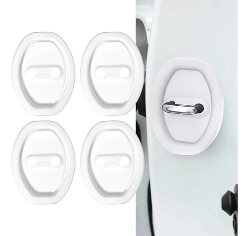 4 Piezas De Cubiertas Protectoras Para Cerradura De Puerta