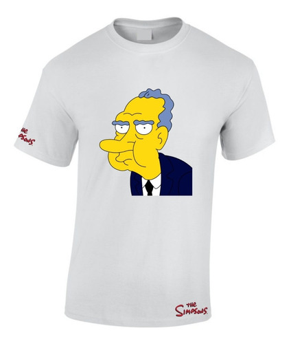 Camiseta Los Simpson Nixon Niños Y Adultos