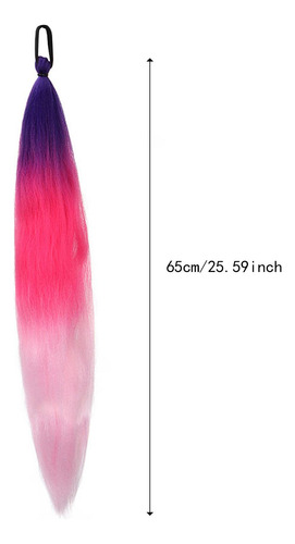 Peluca De Cabello De Con Un Cabello De Maquillaje De C25