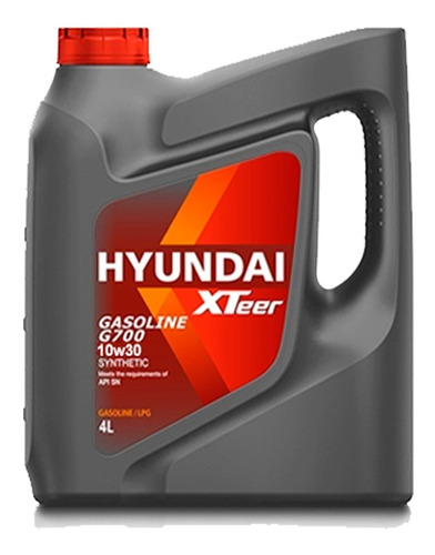 Aceite Hyundai 10w30 Sintetico 