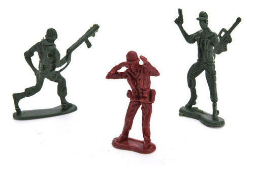1 Set De Juguete De Plástico De Figura De Soldado De Para