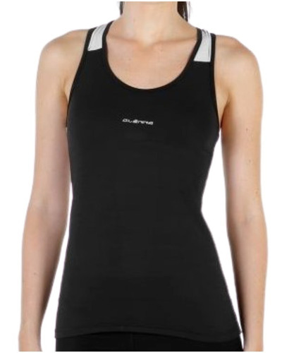 Musculosa Deportiva Glenna Microfibra Poliéster Combinada