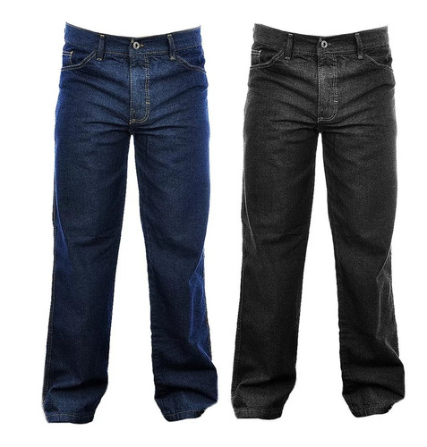 Kit 10 Unidades Calça Jeans Masculina Básica